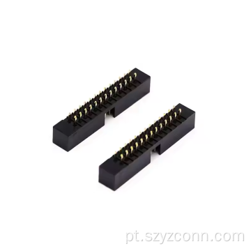 Conector de cabeçalho de caixa de passo de 2,0 mm reto 26P